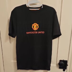 Black Short Manchester United Team Tech Tee‎